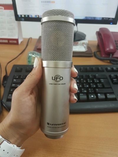 Лот: 7991363. Фото: 1. Микрофон Infrasonic. Студийные микрофоны, радиомикрофоны и радиосистемы