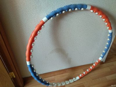 Лот: 13783416. Фото: 1. Обруч пластмассовый Hulla Hoop... Фитнес, аэробика и гимнастика