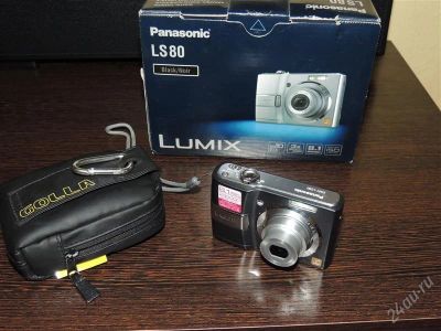 Лот: 1910771. Фото: 1. panasonic lumix dmc-ls80+сумка... Цифровые компактные