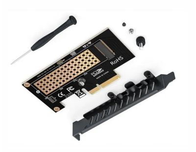 Лот: 22395972. Фото: 1. Адаптер для подключения SSD NVMe... Шлейфы, кабели, переходники