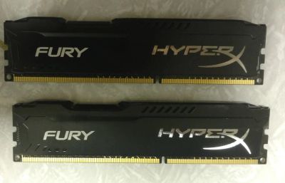 Лот: 9855498. Фото: 1. Память DDR3 Kingston HyperX Fury... Оперативная память