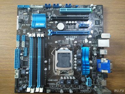Лот: 14458681. Фото: 1. Asus P8Z77-M + intel Core i7 3770K... Комплекты запчастей