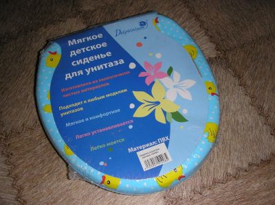 Лот: 7361026. Фото: 1. Накладка на унитаз мягкая - детское... Ванночки, сиденья, горшки