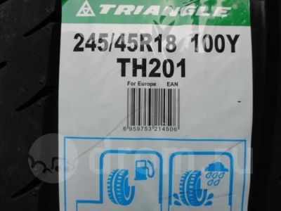 Лот: 14031749. Фото: 1. 245/45 R18 Triangle TH201! Новые... Шины