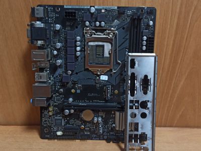 Лот: 18767380. Фото: 1. Материнская плата Asrock H410M-HDV... Материнские платы
