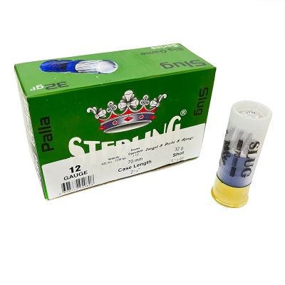 Лот: 21292932. Фото: 1. Патрон 12x70 (STERLING) пуля SLUG... Патроны