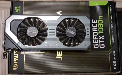 Лот: 12106190. Фото: 1. GeForce GTX 1080Ti 11Gb. Видеокарты