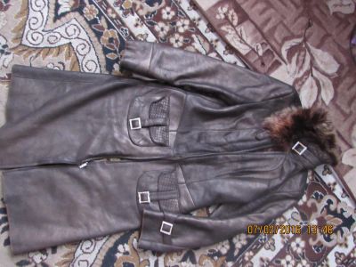 Лот: 6884162. Фото: 1. Дубленка очень хорошая. Верхняя одежда