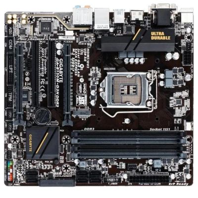 Лот: 12116299. Фото: 1. Материнская плата Gigabyte GA-B150M-D3H... Материнские платы
