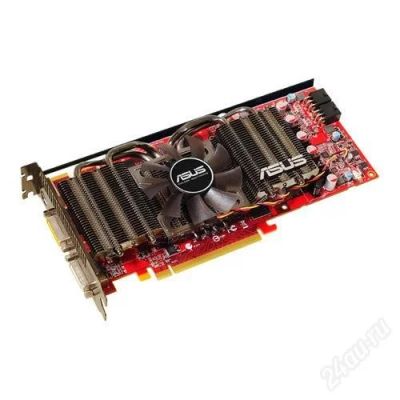 Лот: 1483740. Фото: 1. ASUS Radeon HD 4870 750Mhz 1024Mb... Видеокарты