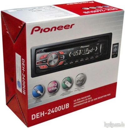 Лот: 3693282. Фото: 1. Автомагнитола Pioneer DEH-2400UB. Автомагнитолы