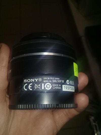 Лот: 10520378. Фото: 1. объектив Sony 50mm f/1.8 (SAL-50F18... Объективы