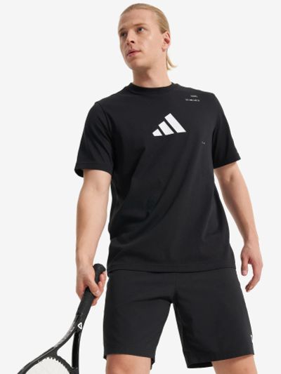 Лот: 24395458. Фото: 1. Футболка мужская adidas Padel... Другое (спортивная одежда)