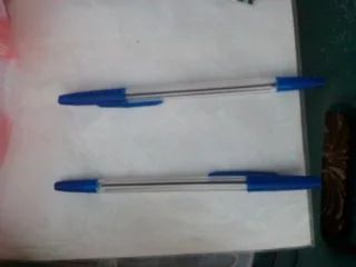 Лот: 7917321. Фото: 1. Ручка шариковая синяя. Ручки, карандаши, маркеры