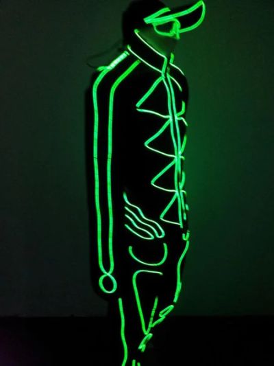 Лот: 7636484. Фото: 1. LED робот, светящийся костюм. Другое (одежда, обувь, галантерея)