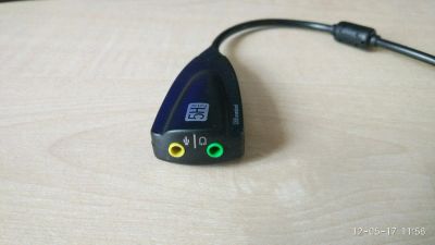 Лот: 9653433. Фото: 1. Звуковая карта USB. Звуковые карты