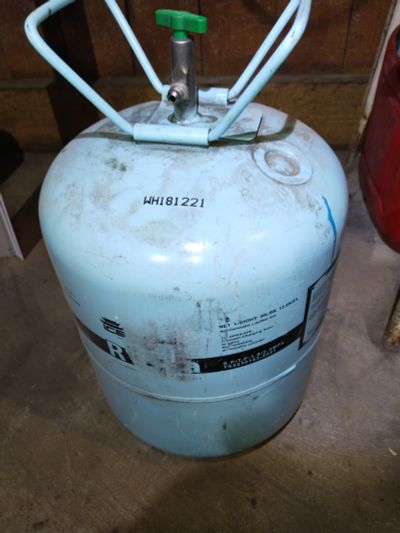 Лот: 24905710. Фото: 1. баллон из под фреона. Баллоны, газ в баллонах