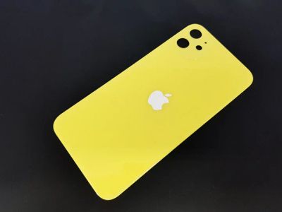 Лот: 17327079. Фото: 1. Задняя крышка для iPhone 11 Желтый... Корпуса, клавиатуры, кнопки