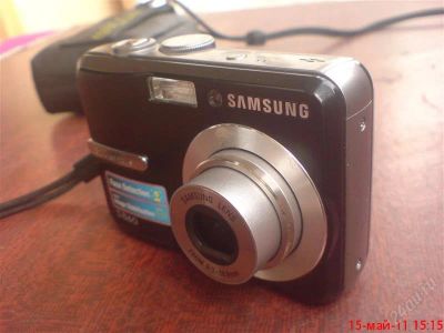 Лот: 967375. Фото: 1. samsung s860 - 8,1 mp, zoom 3x... Цифровые компактные