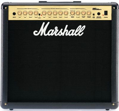 Лот: 3521638. Фото: 1. Комбик Marshall MG series 50 DFX. Гитарные эффекты и комбоусилители