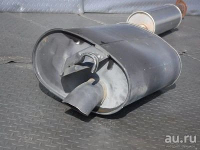 Лот: 12822872. Фото: 1. Глушитель Toyota Mark II JZX110... Двигатель и элементы двигателя