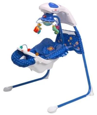 Лот: 6106140. Фото: 1. Качели колыбельные Fisher-Price. Ходунки, прыгунки, качели
