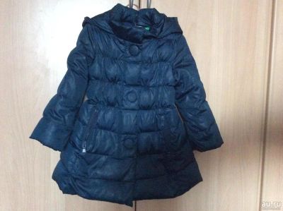 Лот: 8310435. Фото: 1. Пуховик Benetton 90 см. Верхняя одежда