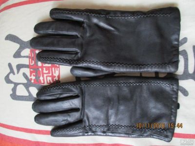 Лот: 8677988. Фото: 1. новые кожаные женские перчатки... Перчатки, варежки, митенки