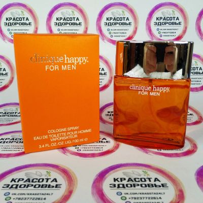 Лот: 16816207. Фото: 1. Парфюм Clinique Happy for Men. Мужская парфюмерия