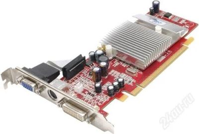 Лот: 53909. Фото: 1. Видеокарта PCI-E Radeon X1050... Видеокарты