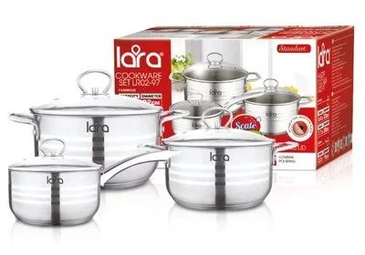 Лот: 15463479. Фото: 1. Набор посуды LARA LR02-97 серия... Другое (посуда, кухонная утварь)