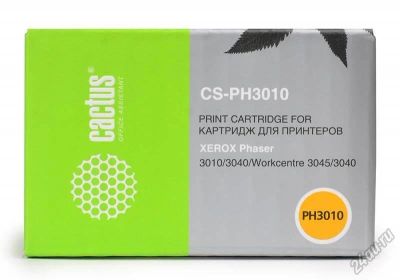 Лот: 5581021. Фото: 1. Картридж лазерный Cactus CS-PH3010... Картриджи, расходные материалы