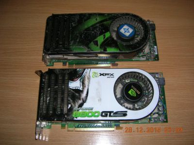 Лот: 6685923. Фото: 1. 2 неисправных видеокарты GeForce... Видеокарты