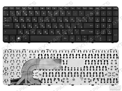 Лот: 15962633. Фото: 1. Клавиатура HP 255 G3 черная с... Клавиатуры для ноутбуков