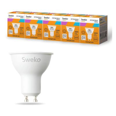 Лот: 25714120. Фото: 1. Светодиодные лампы Sweko софит... Лампочки