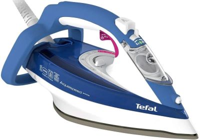 Лот: 11758739. Фото: 1. Утюг Tefal FV5540E0 Blue Официальная... Утюги, парогенераторы, отпариватели