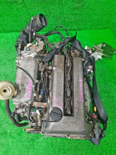 Лот: 16691199. Фото: 1. Двигатель Nissan Serena PC24 SR20DE... Двигатель и элементы двигателя