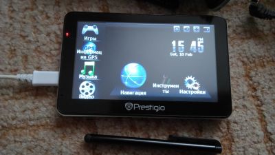 Лот: 11943497. Фото: 1. GPS навигатор Prestigio GeoVision... GPS-навигаторы
