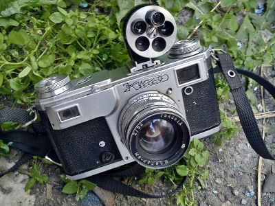 Лот: 6898468. Фото: 1. Фотоаппарат Киев. С дальномером. Плёночные зеркальные
