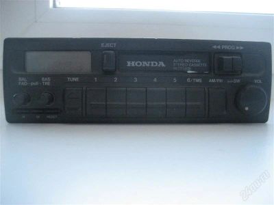 Лот: 1493494. Фото: 1. Магнитола HONDA 1din. Автомагнитолы