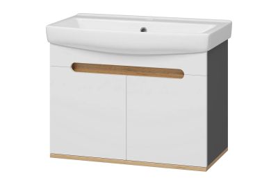 Лот: 24894153. Фото: 1. Тумба подвесная MISTY Сканди. Мебель для ванной комнаты