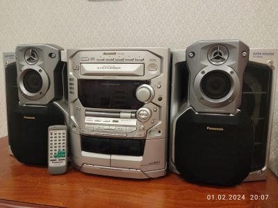 Лот: 21334375. Фото: 1. Музыкальный центр panasonic sa... Музыкальные центры, магнитолы