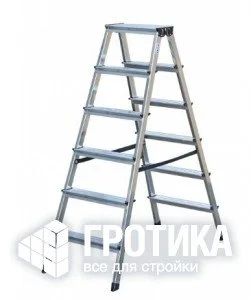 Лот: 13540258. Фото: 1. Стремянка Krause Dopplo двусторонняя... Стремянки, подмости, строительные леса