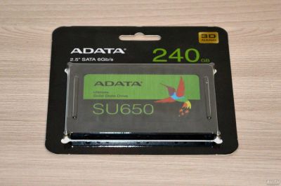 Лот: 18568319. Фото: 1. SSD 240 A-Data Ultimate SU650. SSD-накопители