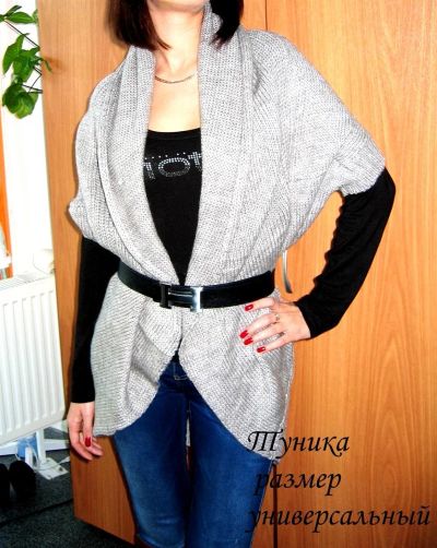 Лот: 2762797. Фото: 1. Туника очень теплая и уютная. Свитеры, толстовки, худи