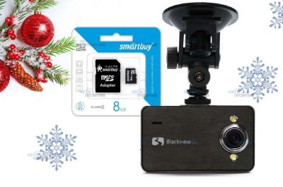 Лот: 6517072. Фото: 1. Blackview F4 + 8GB micro SDHC... Видеорегистраторы,  радар-детекторы, системы парковки