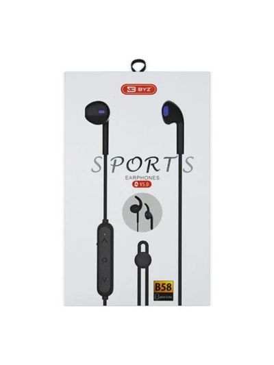 Лот: 22149915. Фото: 1. BLUETOOTH ГАРНИТУРА BYZ-B58 Black. Наушники, гарнитуры