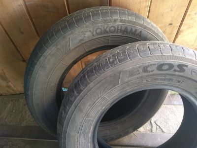 Лот: 19248849. Фото: 1. Шины Yokohama Ecos ES31 155х80х13... Шины