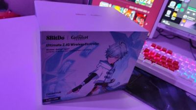 Лот: 22564948. Фото: 1. Геймпад 8BitDo Ultimate 2.4G Genshin... Рули, джойстики