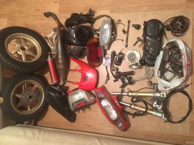 Лот: 14967539. Фото: 1. Honda dio 35 zx. Мотороллеры, мопеды
